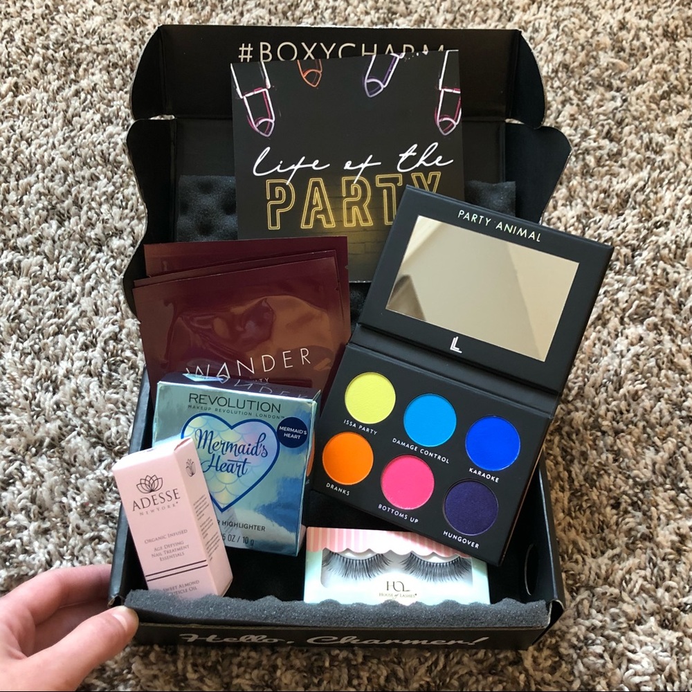 NEW Boxycharm August Full Box Makeup Products